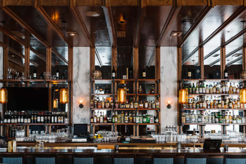 Pod Pendant | Pendants by Niche | Oak Steakhouse in Charlotte