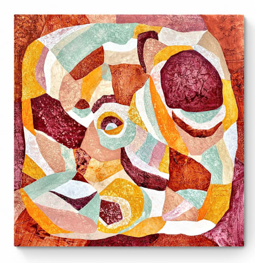 The center of my world (is you) | Oil And Acrylic Painting in Paintings by Cristina Dalla Valentina