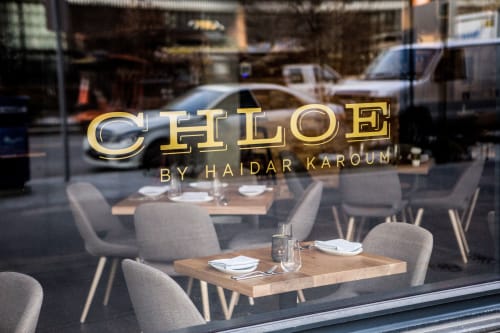 Chloe, Restaurants, Interior Design