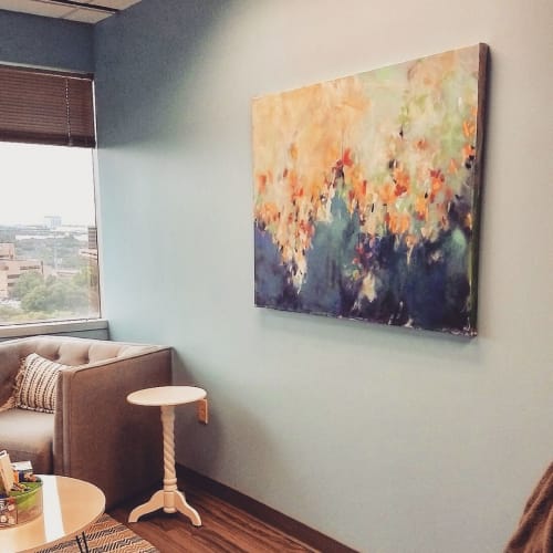 Abstract painting | Paintings by Align Studios | Texas Health Presbyterian Hospital Dallas in Dallas