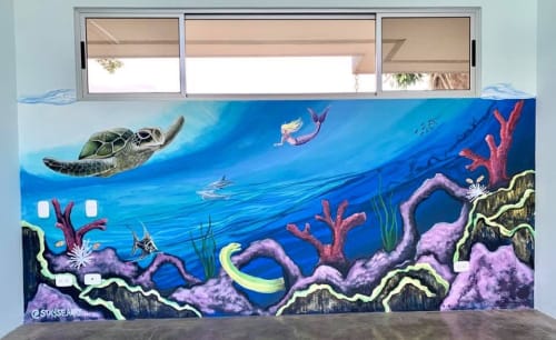 Children’s Room Seascape | Murals by StaySeaArt