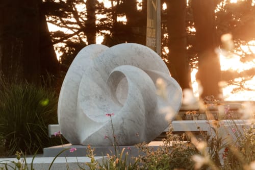 Tides | Public Sculptures by Yoko Kubrick | USF Lone Mountain in San Francisco