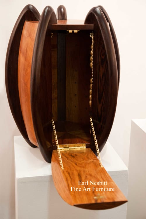 Jewelry Box (The Portal) | Furniture by Earl Nesbitt Fine Furniture LLC