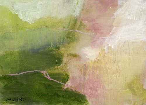 Hedgerow 6 | XL 43x60 | Abstract Canvas Print | Paintings by Mary Elizabeth Marvin Meditative Abstract Art  |  COOL. CALM. very COLLECTED.™ All art ©