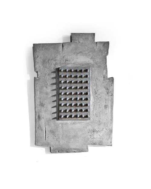 CONCRETE DANCE | Monumental Textural Wall Sculpture | Wall Hangings by Sizmari