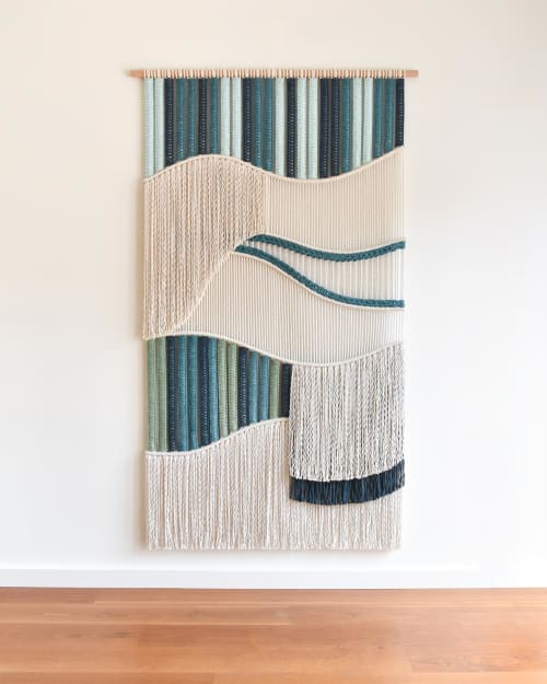 FLOW - ocean #3 | Wall Hangings by Tamar Samplonius