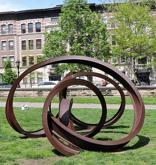 Zerques | Public Sculptures by Carole Eisner | Prospect Park in Brooklyn