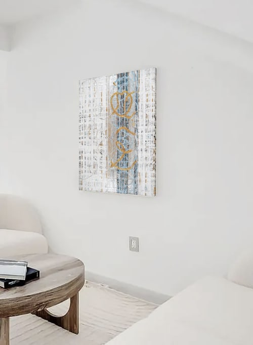 Cracked Earth Number 32 | Paintings by Kari Souders | Philadelphia in Philadelphia