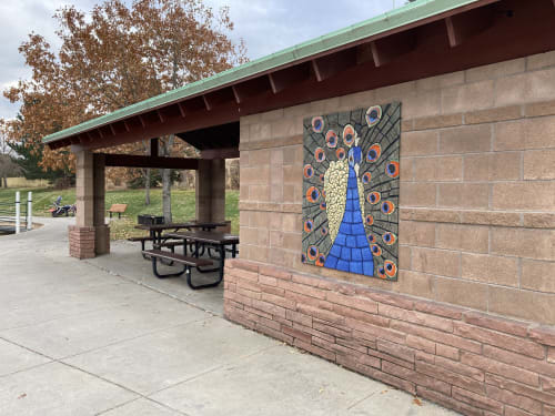 Peacock Mural | Murals by Gregory Fields