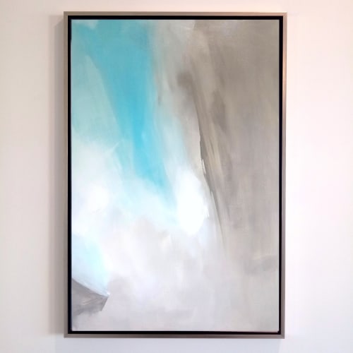 Daydream I - Framed Original Painting on Canvas 24"x36" | Paintings by 330art