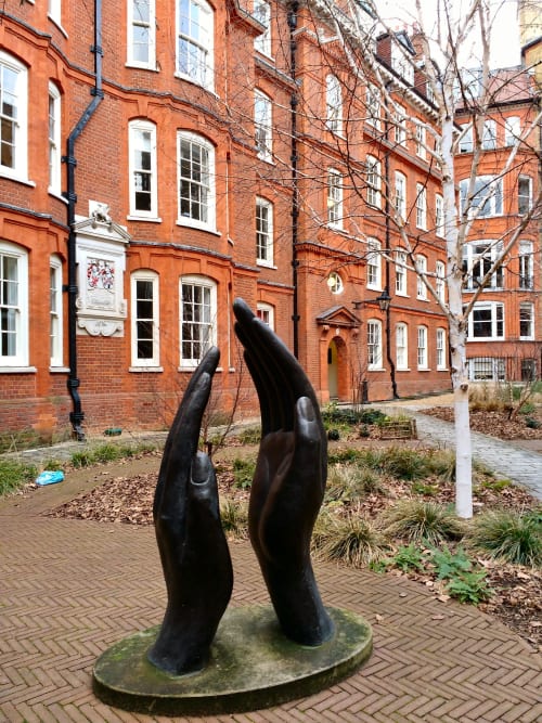Hands of Justice | Public Sculptures by Tanya Russell | 1 Hare Court Chambers in London