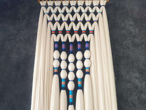 Boho Woven Wall Hanging Large Wall Weaving Tapestry | Wall Hangings by Sarmal Design