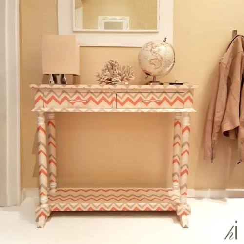 Wave Welcoming | Console Table in Tables by Habitat Improver - Furniture Restyle and Applied Arts