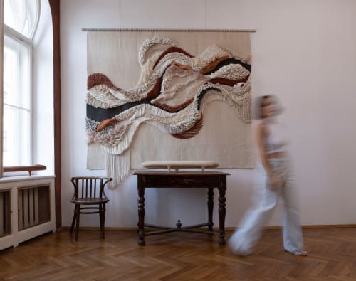 Big scale wall tapestry Choice | Wall Hangings by Yulia Tishchenko