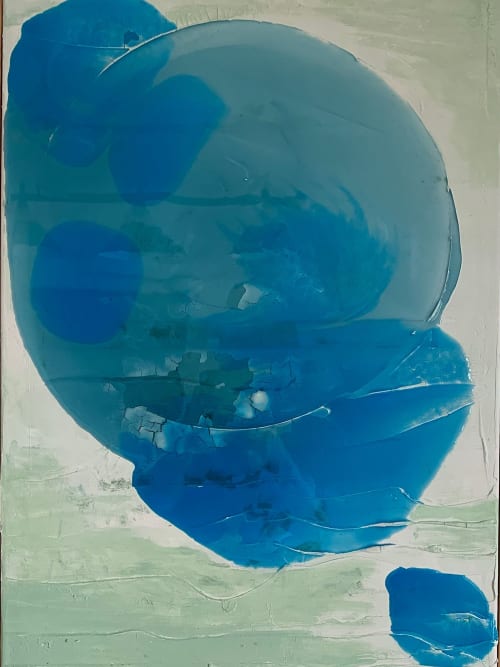 Gouttes de Mer | Mixed Media in Paintings by Christine Pacaud