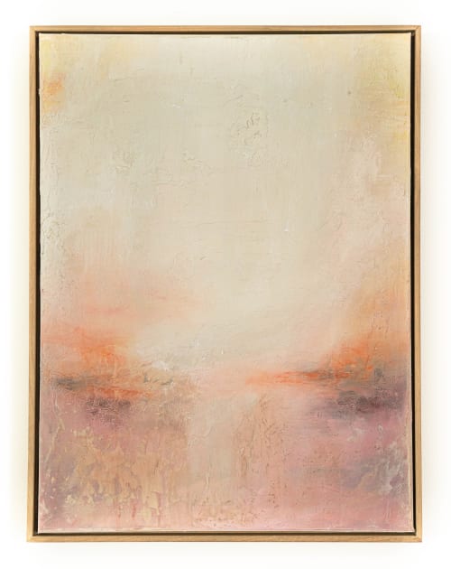 "Sun kissed" - Abstract - Framed