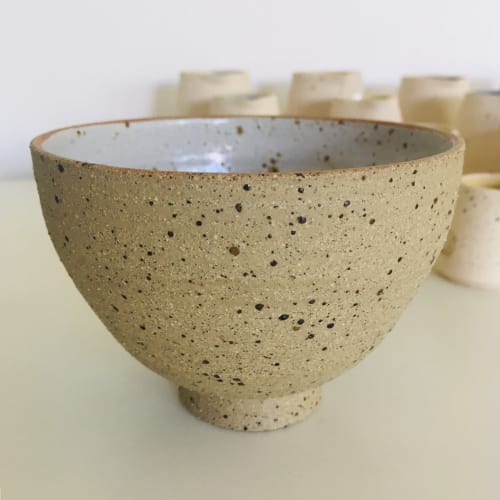Bowl with deep foot | Interior Design by Sarah Bartlem Ceramics