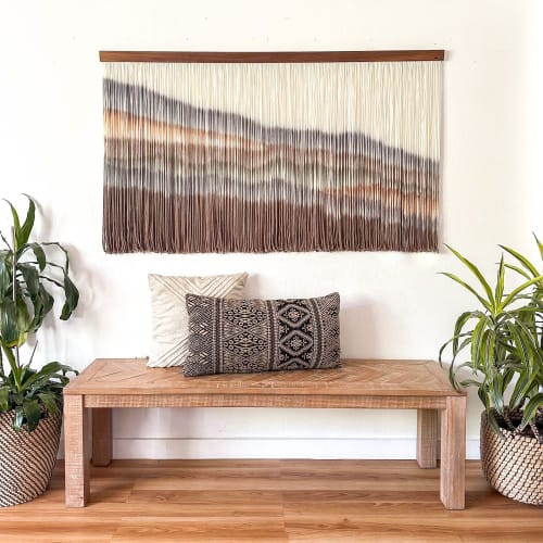 "Madison" - Modern Fiber Wall Hanging | Wall Hangings by Inspire By Kelsey (Kelsey Cerdas Art)