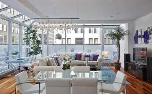 Chelsea Penthouse | Interior Design by Marie Burgos Design and Collection