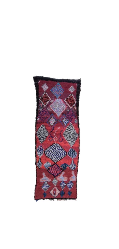 Vintage Moroccan runner , 3.11/8.36 | Runner Rug in Rugs by Marrakesh Decor