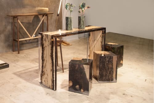 Bent Console | Furniture by alcarol | Bensimon Gallery in Paris