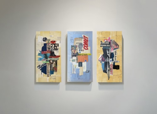 Chaos Theory Triptych | Paintings by Glen Gauthier