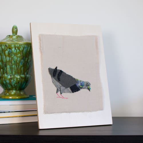 Pigeon 01.08 | Tapestry in Wall Hangings by Tracey Cameron Creative