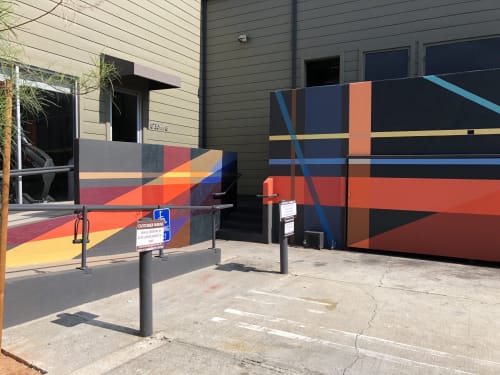 5 Murals at JSA, West Hollywood | Street Murals by Gary Paller - Artist