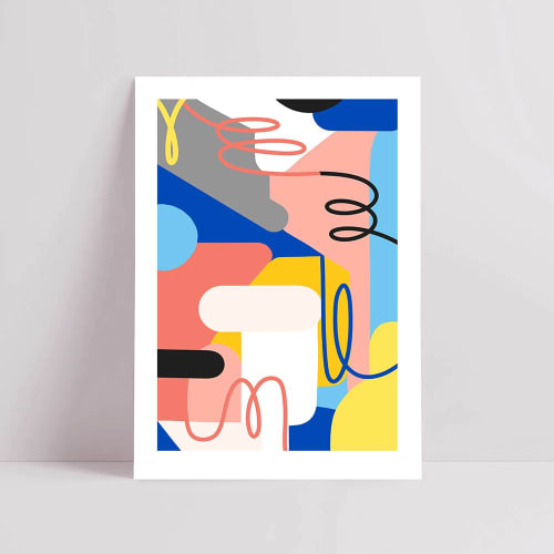 "Market" signed art print - Size: 30x45 cm | Digital Art in Art & Wall Decor by Jilli Darling