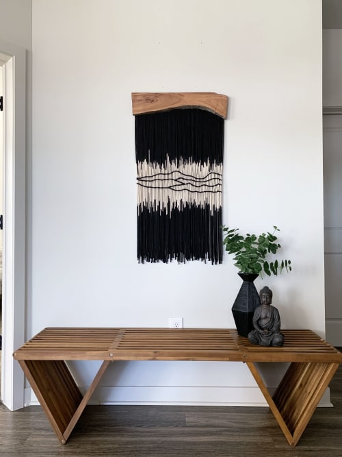 VALLEY II Macrame Wall Hanging / Fiber Art | Tapestry in Wall Hangings by Jay Durán @ J. Durán Art + Home | Dallas in Dallas