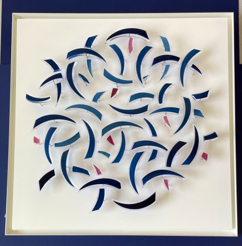 Movement through Stillness | Wall Sculpture in Wall Hangings by Carrie Gustafson