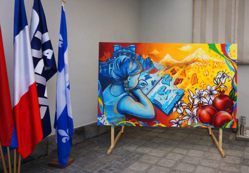 Sommet de la francophonie, Yerevan | Paintings by Wuna graffiti