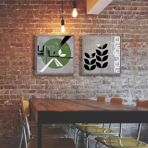 ENCODE 3.13 Thrive | Mixed Media by Heather Hancock