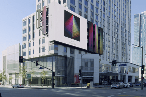 StandardVision // Vortex | Public Art by Caroline Geys | Courtyard by Marriott Los Angeles L.A. LIVE in Los Angeles