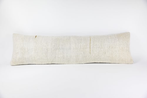 Extra Long Hemp Lumbar Pillow by HOME