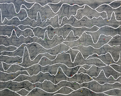 waves | Paintings by Petra Roes-Nickel