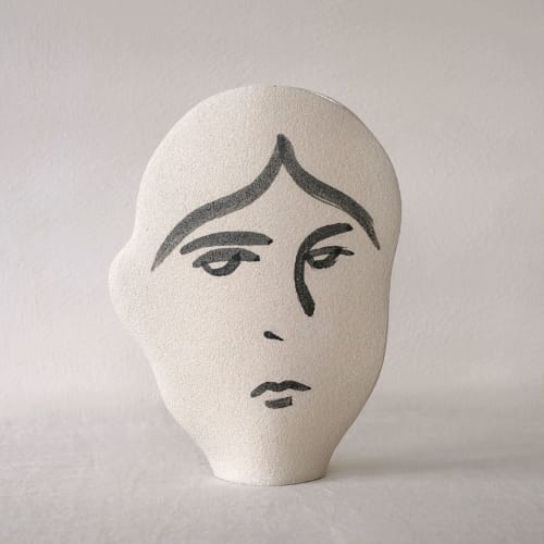 Ceramic Vase ‘Frida N°2’ | Vases & Vessels by INI CERAMIQUE