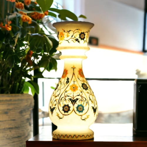 Modern marble vase, Unique marble vase, Handmade marble vase | Vases & Vessels by Innovative Home Decors