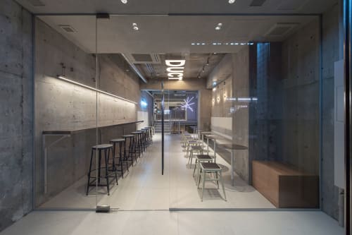 DUCT COFFEE LAB | Interior Design by Log.design co.,Ltd | DUCT COFFEE LAB 武蔵小山店 in Shinagawa City