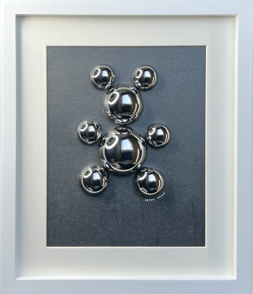 Bear Original Wall Art | Sculptures by IRENA TONE