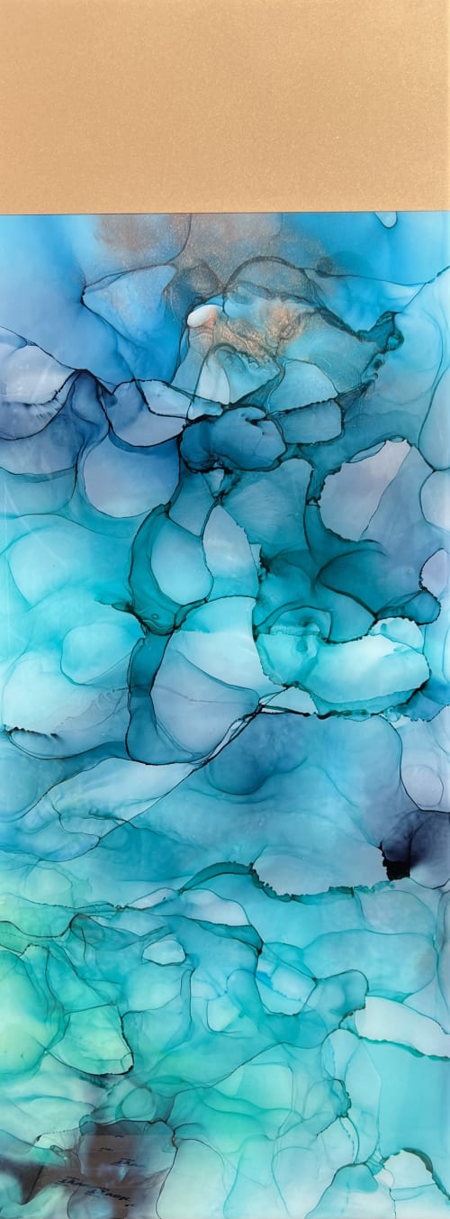 'Seductress II' | Paintings by Christina Twomey Art + Design