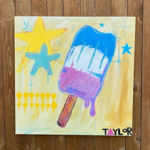 Summertime | Paintings by Scott Taylor | The Root Coworking in Tulsa
