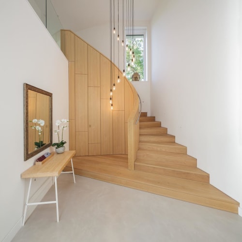 Curving Staircase | Architecture by Young & Norgate
