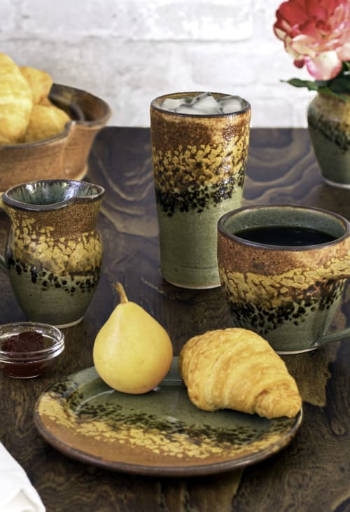 Safari Tableware | Tableware by Sunset Canyon Pottery | Sunset Canyon Pottery, Burnet Road, Austin, TX, United States in Austin