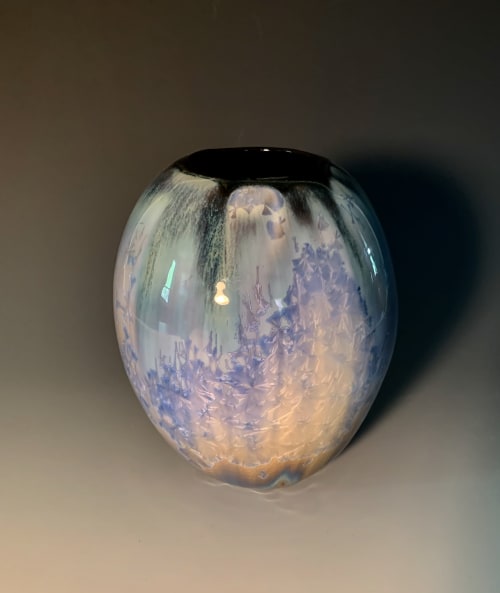 Aster Crystalline Vase | Vases & Vessels by Bikki Stricker