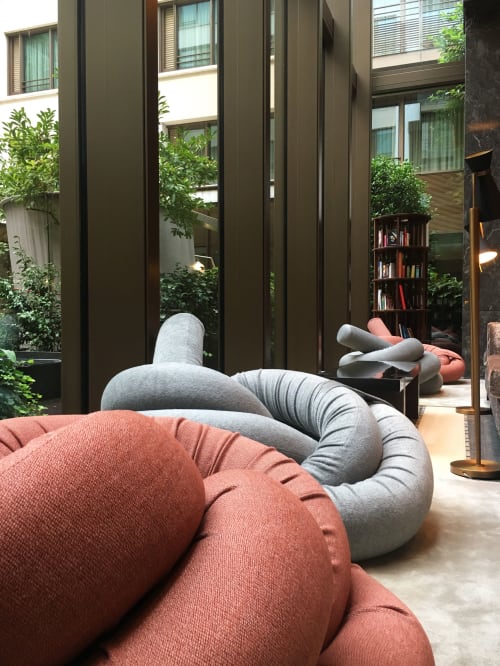 Noda | Benches & Ottomans by Marine Peyre | Mandarin Oriental, Paris in Paris