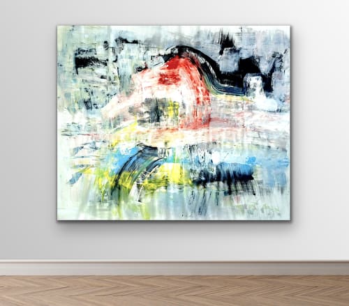 Insight | 50x64 | Affordable Art | Oil And Acrylic Painting in Paintings by Jacob von Sternberg Large Abstracts