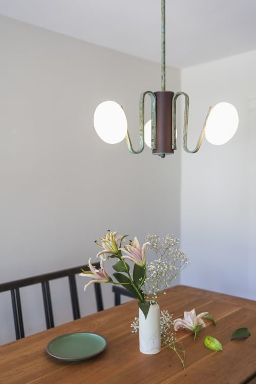 Coronette 3 Chandelier | Chandeliers by Sara Schoenberger