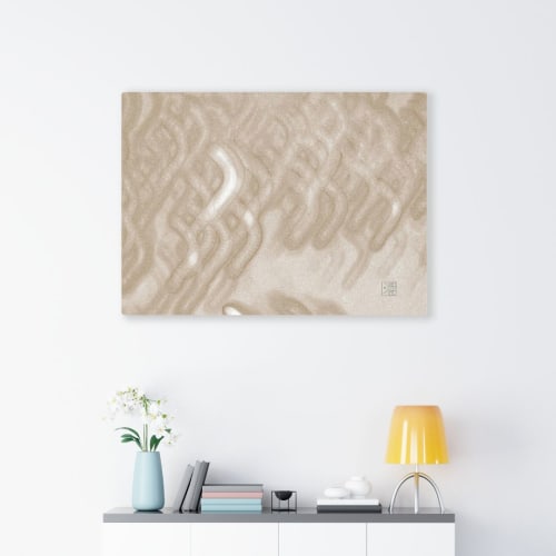 Circa 3782 -- textured abstractions in sepia | Art & Wall Decor by Petra Trimmel