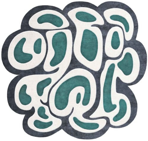 Rug Tratto a Pois Irregular Unusual Shape Contemporary | Rugs by Atelier Tapis Rouge